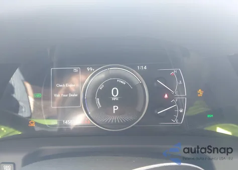 2024 Lexus Es 300H из США, поврежденный, VIN 58ADA1C12RU039899